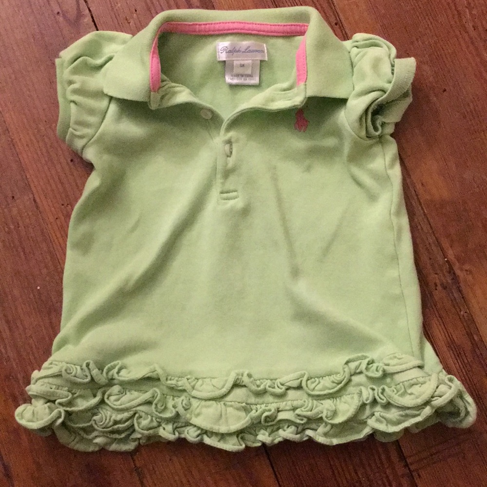 Ralph Lauren 6 month polo shirt